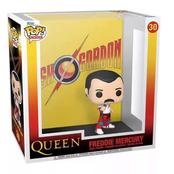 Freddie Mercury Flash Gordon Funko POP Albums Figure : Queen #30 NEW !