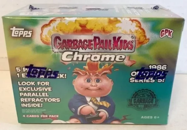 2022 Topps Garbage Pail Kids CHROME 5 Blaster Box 5th Series 24-Cards GPK