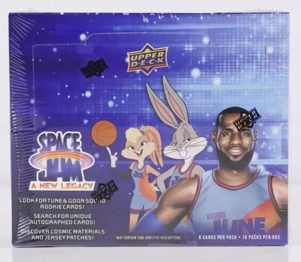 2021 Upper Deck Space Jam: A New Legacy Basketball Hobby Box Factory Sealed