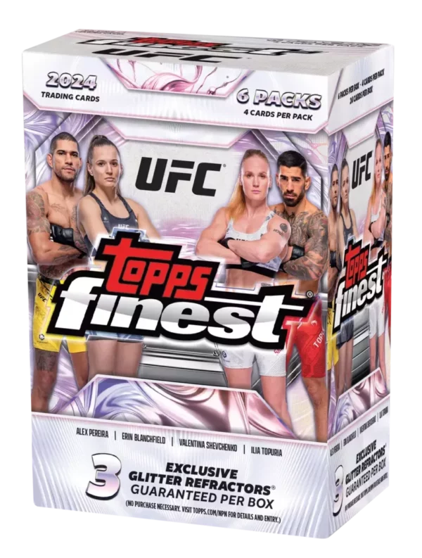 2024 Topps Finest UFC Value Box 24 Cards